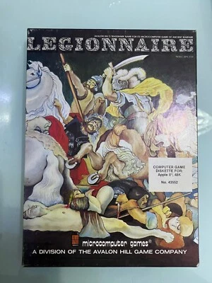 Legionnaire Atari 400/800 Avalon Hill Sealed OPEN BOX - Image 1 of 4