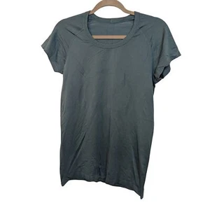 CRZ YOGA Women's Size Small Twilight Blue Short Sleeve Activewear T Shirt - Picture 1 of 5