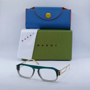 Marni BURULLUS GFY Green Fade/Gold 55mm Eyeglasses New Authentic - Picture 1 of 6