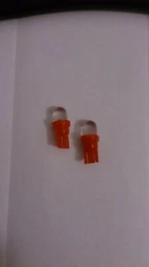 Red T10 2x LED Light Bulbs 168 194 2825 921 W5W Wedge Interior 1SMD Style - Picture 1 of 1