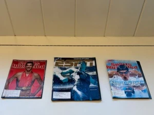 ESPN magazine Aug 11, 2008, Sports Illustrated Aug 18 & 25 2008, Michael Phelps - Picture 1 of 5