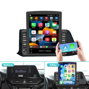 9.7" 64GB For 2016-2019 Toyota C-HR Chr Carplay Android 13 Car Stereo Radio GPS - Picture 1 of 22