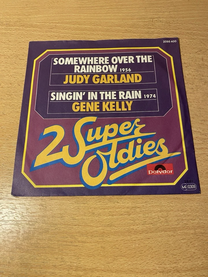 7" JUDY GARLAND * Somewhere Over The Rainbow (FILM OST) OLDIES - Bild 1 von 1