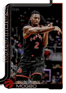 2025-26 Topps NBA Basketball Base #29 Jonathan Mogbo Toronto Raptors - Bild 1 von 2