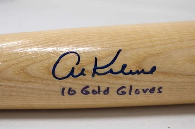 Al Kaline Bat Signed Auto PSA/DNA Sticker ONLY Tigers Rawlings 10 Gold ID:428719 - Image 1 of 3
