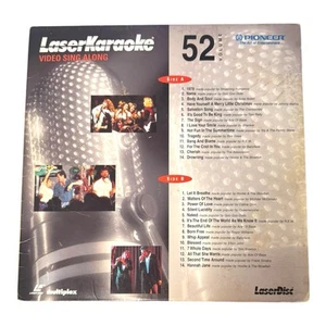 Karaoke Pop Laser Disc Vol 52 Video Sing Along REM Ace Of Base + Pioneer - Picture 1 of 3