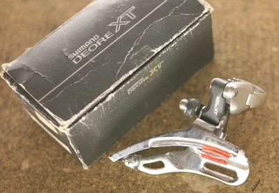 OIdschool NOS NEW Shimano Deore XT FD-M737 front mech - derailleur 28.6 - Image 1 of 4