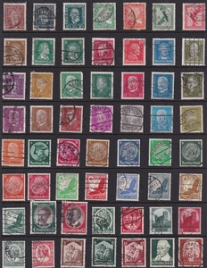 Lot-R Stamp Germany WWII 3rd Reich Airmail Saar Airplanes Weimar U - Picture 1 of 1