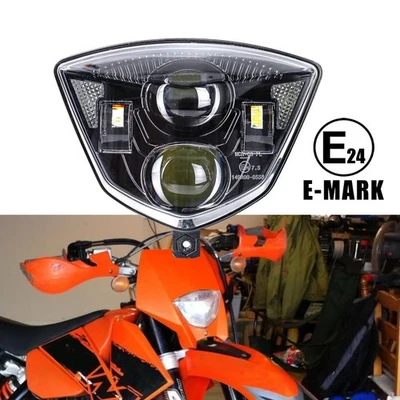 Светодиодная фара для KTM 2005-2007 525 / 400 / 250 / 450 /125 /300 EXC Racing - Изображение 1 из 4