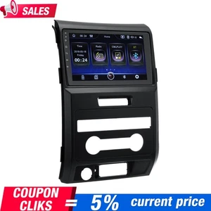 FOR FORD F150 2009-2012 F-150 CARPLAY ANDROID 12.0 32G CAR STEREO RADIO GPS RDS - Picture 1 of 19