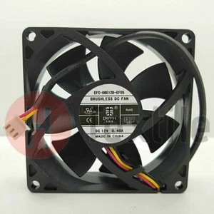 1pcs DWPH EFC-08E12D-EF05 8025 12V 0.40A 8CM 3-Wire Switch Cooling Fan - Picture 1 of 2