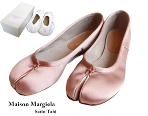【Satin Tabi Dusty Rose】Maison Margiela Flats Ballerina Pumps S58WZ0117 New 37 - Picture 1 of 9