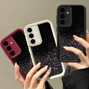 Bling Phone Case For Samsung S24 S23 S22 S21 Ultra A55 A54 Silicone Soft Cover - Picture 1 of 19