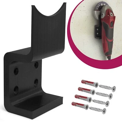 Wand Halterung passend für Winkelschleifer 110-125 Trennschleifer Flex Halter - Bild 1 von 4
