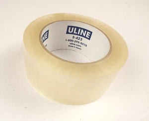 Uline Industrial Shipping Tape - 2 Mil, 2" x 110 yds, Clear, 1 Roll - Picture 1 of 2