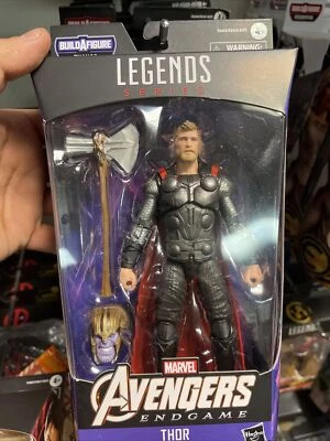 🔥 Figura de acción de Thor de la película Marvel Legends Avengers Endgame Thanos BAF rara 🔥 Foto 1 de 4