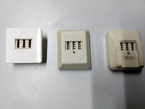 TAE & ISDN Telefondosen ( in Paket ) UP & AP Dosen Aufputz & Unterputz wei - Bild 1 von 2