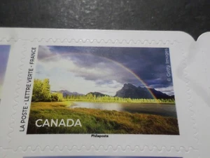 FRANCE 2023, timbre AUTOADHESIF ARCS EN CIEL CIEL/TERRE, CANADA, neuf**, MNH - Photo 1/1