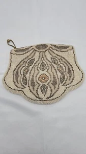 Antique Victorian Czechoslovian Hand Held Fully Beaded Clutch - Picture 1 of 8