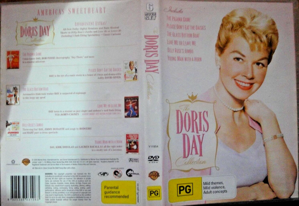The Doris Day Collection 6 movies: Volume 1 [DVD]  b735 - image 1 of 1