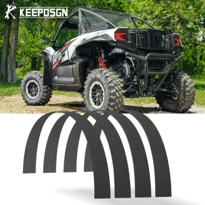 4x para Kawasaki Teryx KRX4 1000 guardabarros llamaradas guardabarros guardabarros arco de rueda carrocería ancha Foto 1 de 4