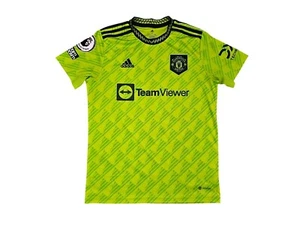 New Adidas Manchester United 3rd 2022/23 Garnacho #49 Jersey Size Medium  - Picture 1 of 10