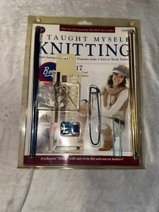 Vintage Taught Myself Knitting BOOK With A Special Left Handed Section - Picture 1 of 2
