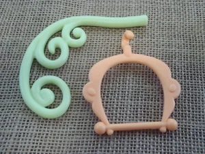 Gancho y columpio de repuesto para gimnasio Littlest Pet Shop Tail Waggin D8 - Imagen 1 de 3