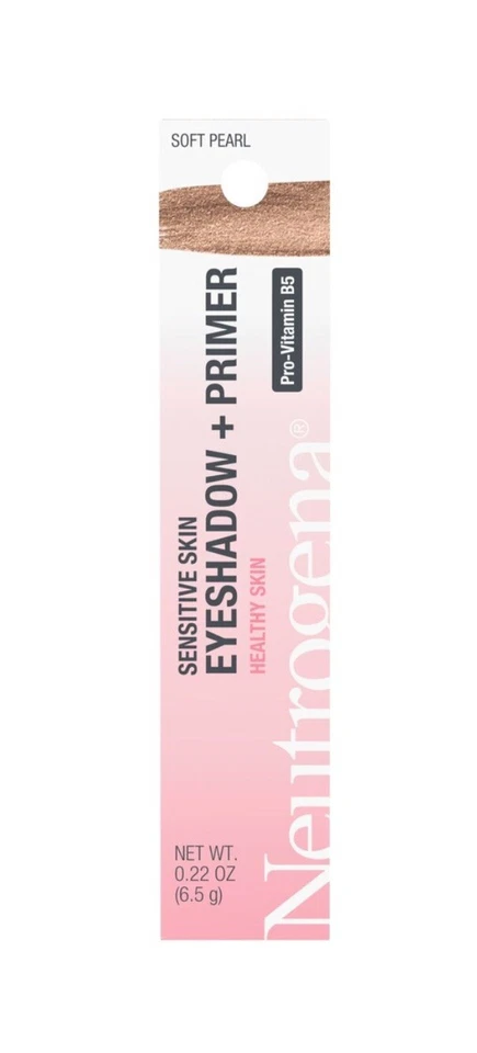 Neutrogena Sensitive Skin Eyeshadow+Primer - Soft Pearl .22oz Brand New In Box - Image 1 of 1