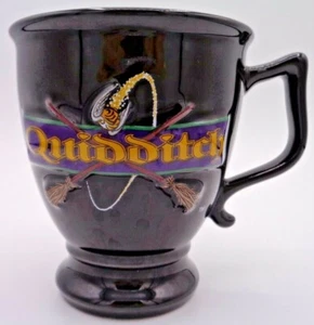 Harry Potter and the Sorcerer's Stone Quidditch Embossed Coffee Cup - Rare - Picture 1 of 5