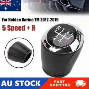 5 Speed + R Manual Gear Shift Knob For Holden Barina TM 5MT 2012-2019 AU - Picture 1 of 6