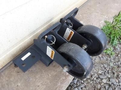 Kit de ruedas Western Dolly 62425 hoja recta Pro-Arado OEM poli pesado nieve Foto 1 de 4