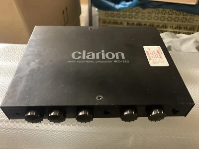  Clarion MCD-250 3 way electronic crossover - Bild 1 von 4