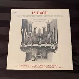 J.S. Bach Les Grandes Œuvres Pour Orgue Vinyl Box Set of 4 Record Albums NEW! - Picture 1 of 5