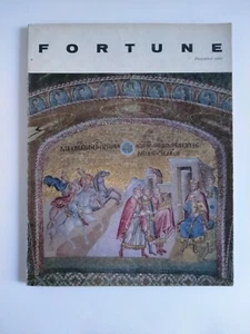 FORTUNE MAGAZINE. December 1960 Lifestyle business Tech Art Director: Leo Lionni - Imagen 1 de 11