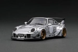 Zündmodell IG2717 1/43 RWB 993 silber Modellauto - Bild 1 von 6