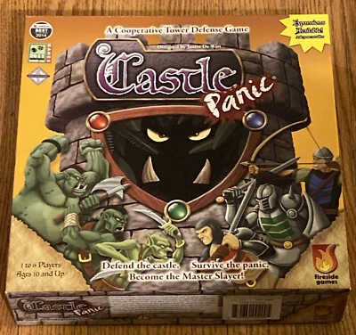 Castle Panic Board Game Fireside Games 100% Complete! EUC! Free Shipping! - Image 1 of 4