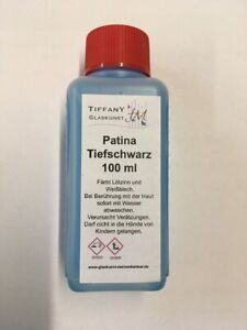 Tiffany Patina Tiefschwarz 100 ml