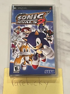 Sonic Rivals 2 (Sony PSP) NEW SEALED, BLACK LABEL Y-FOLD MINT, RARE SEGA! - Image 1 of 2