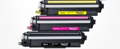 3 Pk TN-277 Bl Y M Toner Cartridge For HL-L3270CDW HL-L3210CW HL-L3230CDW W Chip - Image 1 of 4