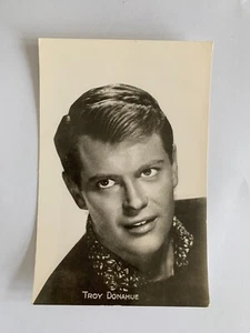 Vintage Photo-Vedettes 4x6 Postcard TROY DONAHUE - Rare ! - Picture 1 of 2