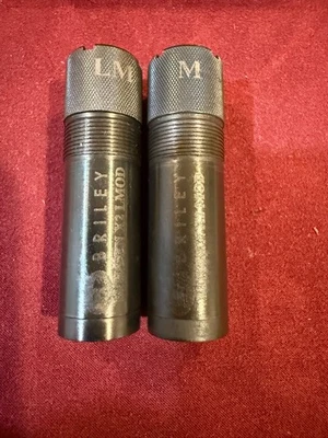 Luz estranguladora Briley Beretta Mobile calibre 12 modificada, modificada con estuche Foto 1 de 3