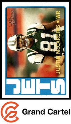 2005 Topps Heritage #238 Justin McCareins - New York Jets GRAND-CARTEL - Image 1 of 2