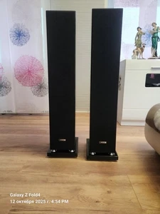  2 Canton CHRONO SL 586 DC Hochglanz Schwarz  Standlautsprechen - Bild 1 von 6