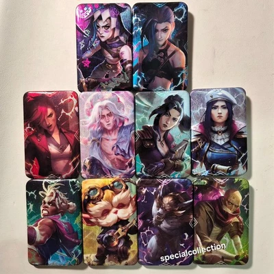 Arcane Jinx Vi Caitlyn Viktor Heimerdinger Warwick Ekko Singed badge pin