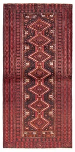 Traditional Vintage Hand-Knotted Carpet 3'2" x 6'5" Wool Area Rug - Picture 1 of 9
