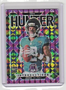 2025 Mosaic Travis Hunter Introductions RC Purple Prizm /49 SP Jaguars #7 - Picture 1 of 2