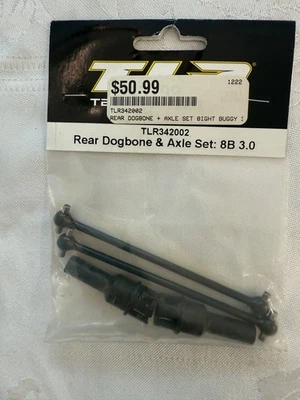 Losi TLR342002 Rear Dogbone and Axle Set 8IGHT 3.0 / E 3.0 / E 4wd - Image 1 of 2