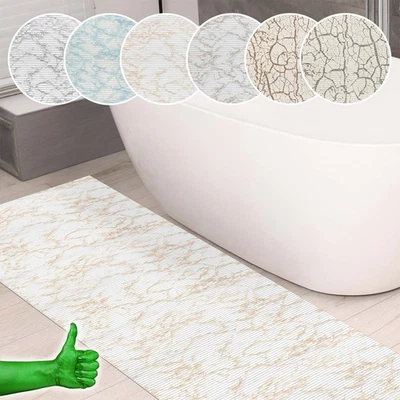 Weichschaummatte Badematte Badvorleger Duschvorleger Meterware Marmor - Bild 1 von 4