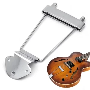 Ersatzteile Gitarren brücke Gold/Silber String Pitch Fixed Board - Picture 1 of 9